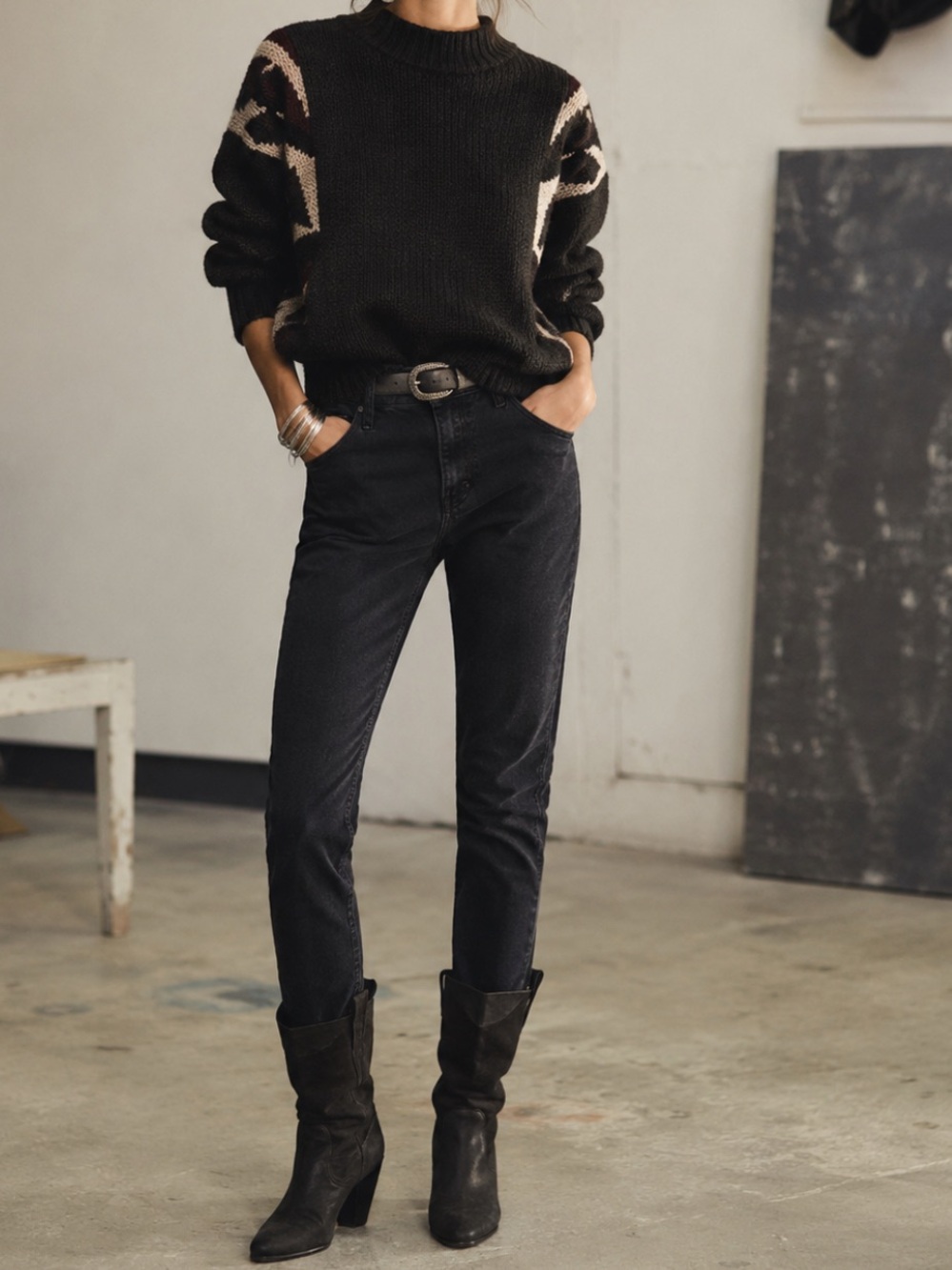 Guess Black Slim Jeans